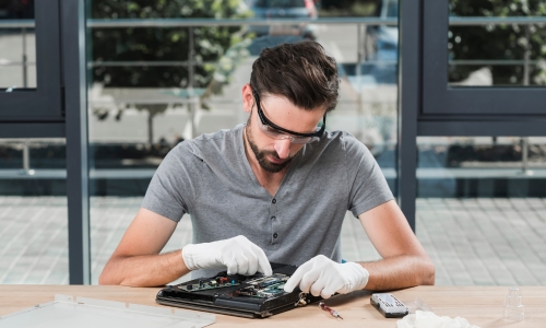 Laptop keyboard repair